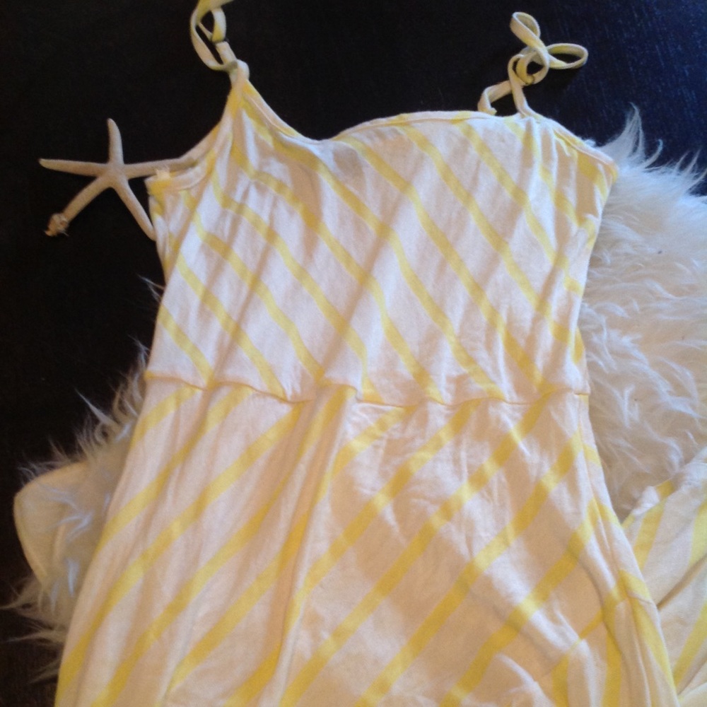 NEW! SEMI SHEER MAXI STRIPED SUMMER DRESS!